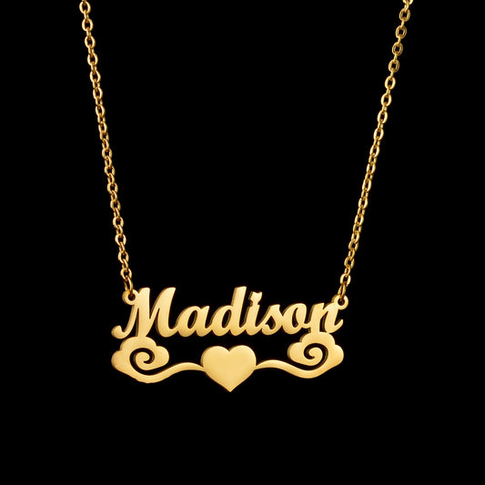 European And American Personalized Name Necklace